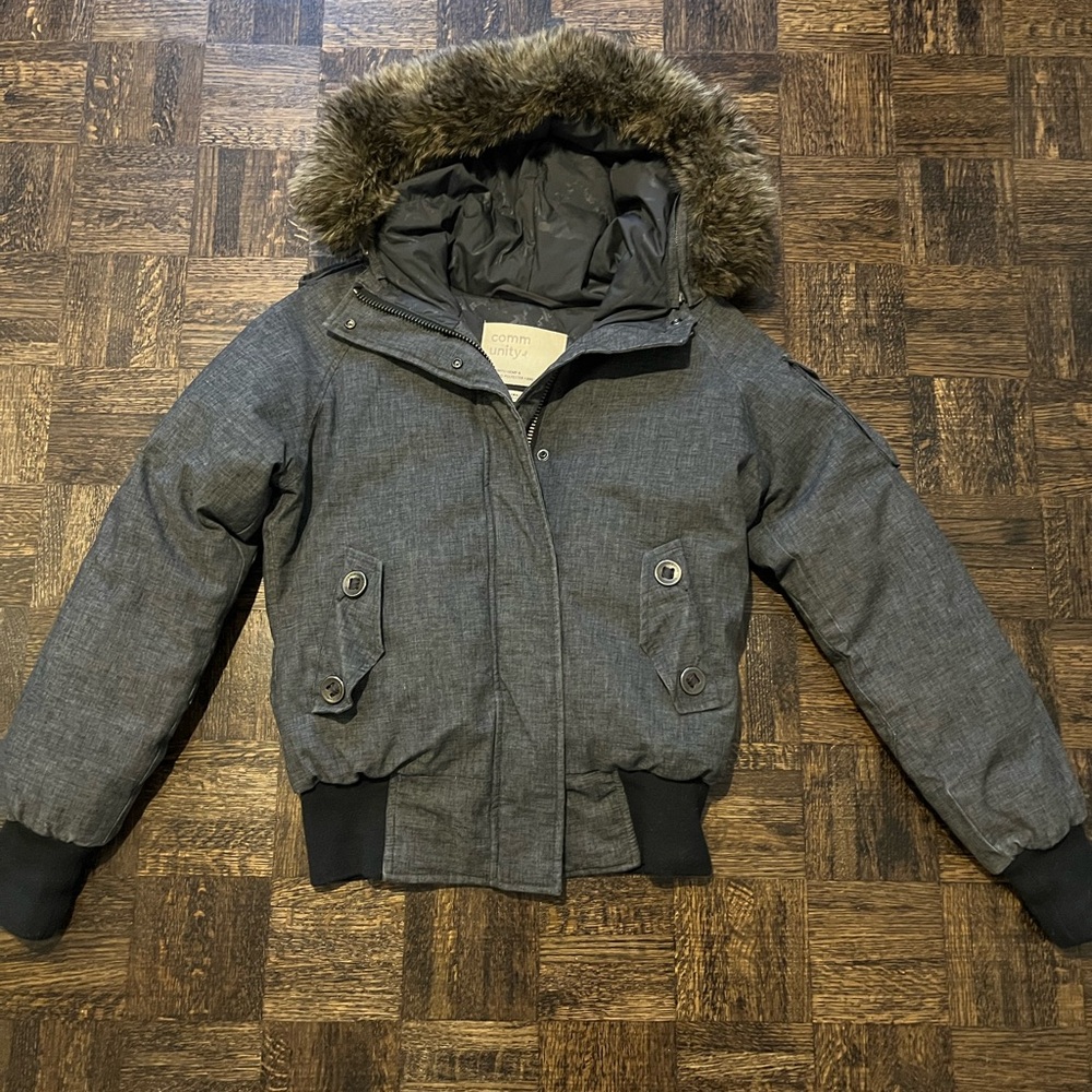 ARITZIA COMMUNITY HEMP BOMBER JACKET